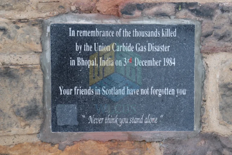 Bhopal Incident 1984 Memorial Plate - Health & Safety evolution
