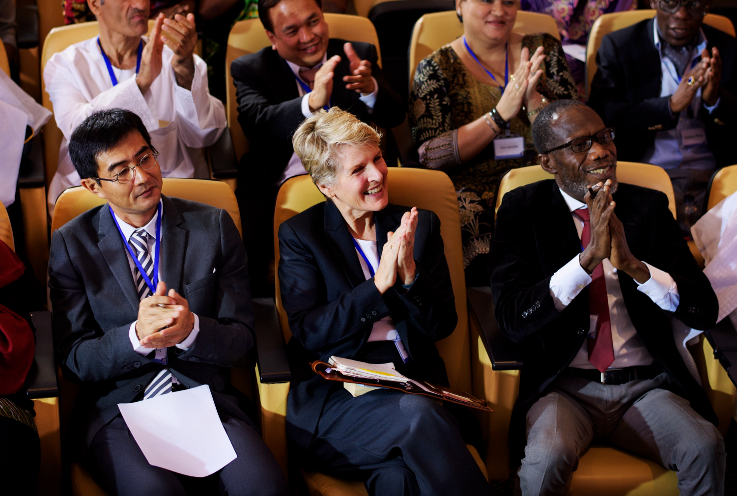 professional sitting at the summit