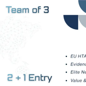 2+1 Delegate Pass for European RWE and Market Access Summit 2026 Amsterdam - JCA and PICO Strategy Edition.