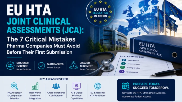 EU HTA Joint Clinical Assessments (JCA): The 7 Critical Mistakes Pharma Companies Must Avoid Before Their First Submission