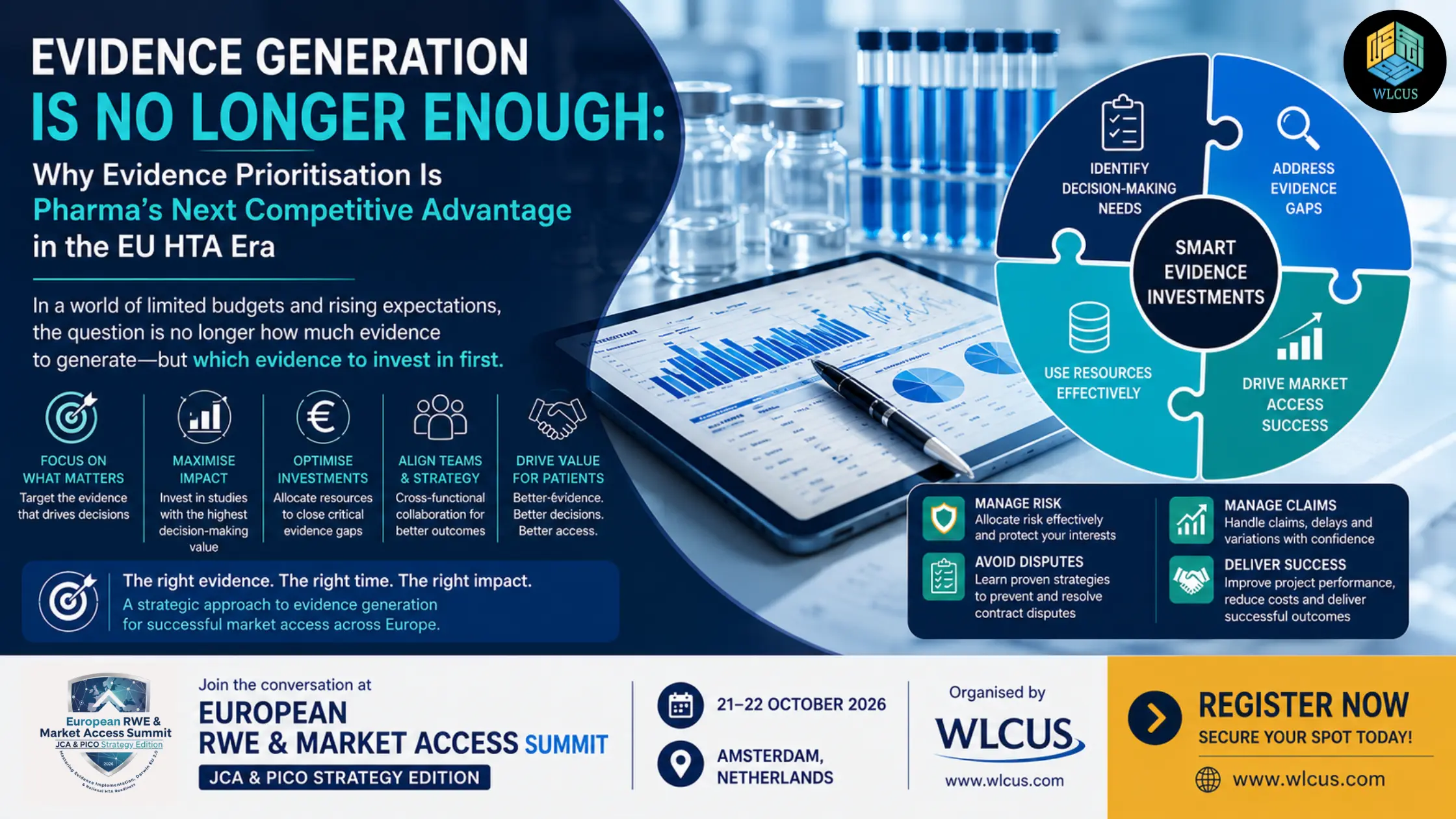 Evidence prioritisation strategy for pharmaceutical companies preparing for EU HTA, Real-World Evidence, pricing, reimbursement and market access in Europe